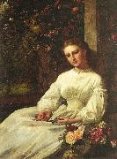 Lachtropius, Nicolaes Rosy Reverie France oil painting artist